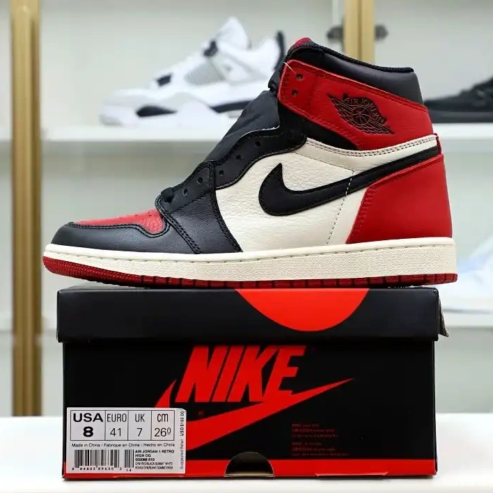 1 'BRED TOE' AIR OG Kimikick HIGH RETRO JORDAN 0625